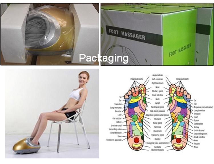 Air Pressure and Roller Health Care Massager Foot Electric Heated Shiatsu Feet Massage Machine