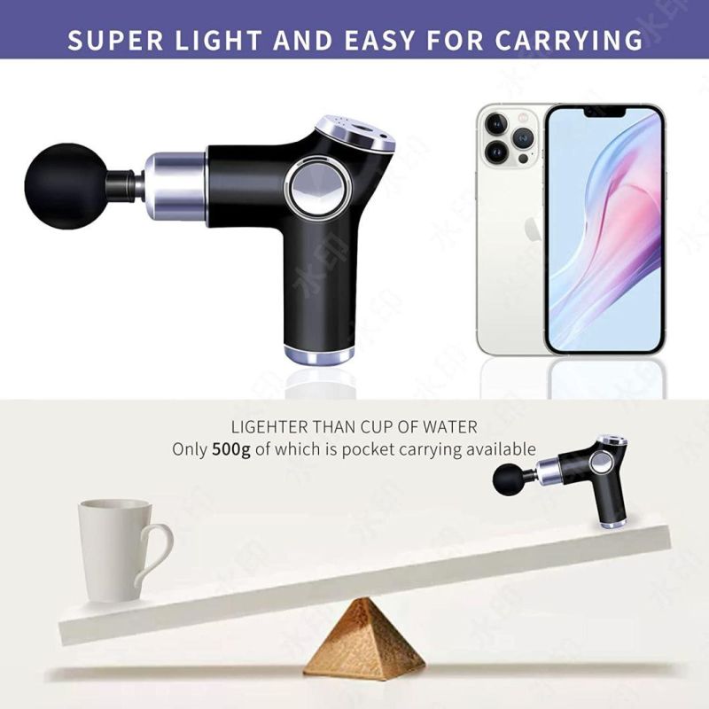 Portable Multifunctional Electric Body Handheld Hammer Rechargeable Massager