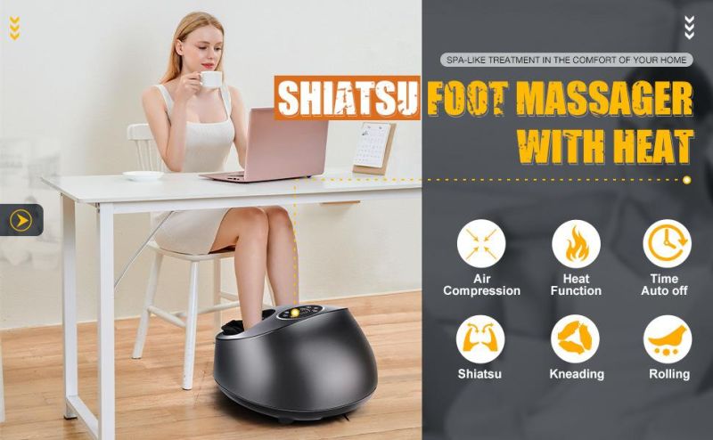 Multi- Function Air Pressure Heating Foot Massager