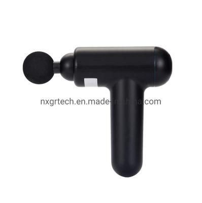 4 Heads Deep Tissue Fascial Gun 6 Speeds Handheld Deep Mini Muscle Massage Gun