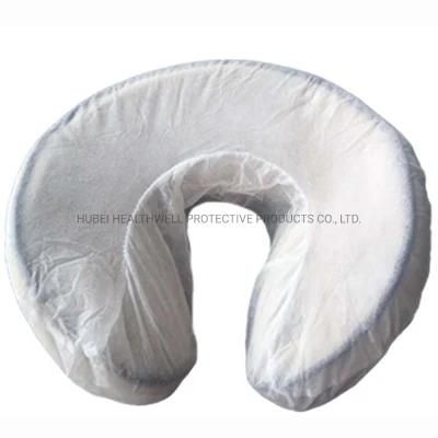 Non Woven PP 25g Massage Headrest Cover Disposable Face Rest Cradle Covers