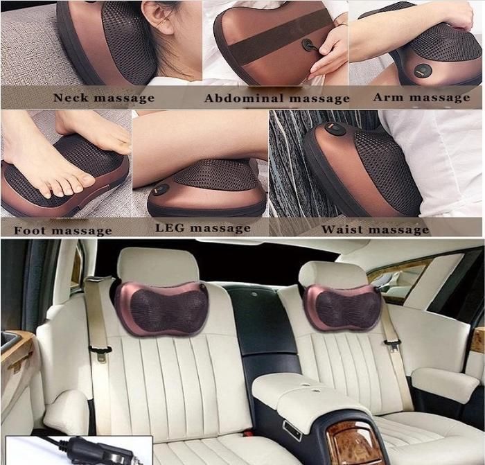 110-240V Input Hot Sale Back Neck Pillow Massage