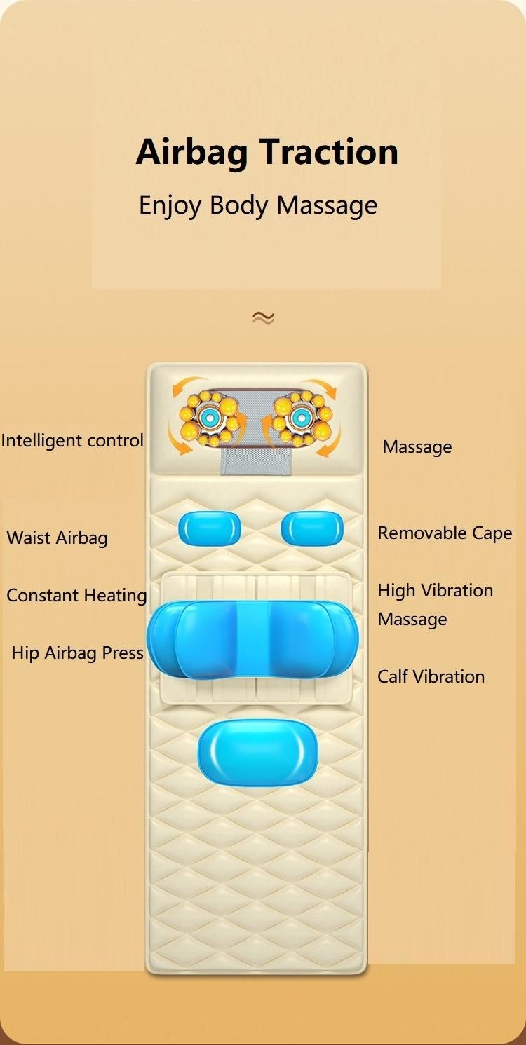 Sauron 410 Full Body Massage Vibrating Heating Massage Mat