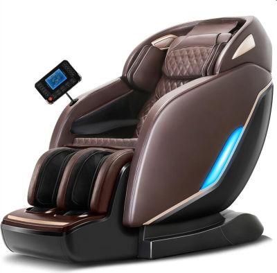 OEM Factory Price Fullbody Calf Leg 3D SL Brown Black White Electronic Zero Gravity LCD Pads Home Massage Chair