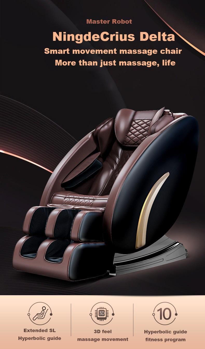 Japanese Best Sale Space Capsule 10 Sets Massage Program Zero Gravity Full Body SL Track Electric Luxury Shiatsu Massage Chair