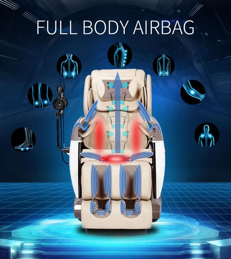 Full Body Zero Gravity Massage Chair ABS Finish on Sale