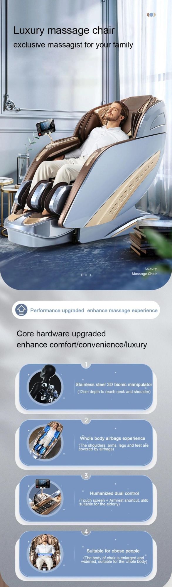 2022 The Latest Luxury Massage Chair