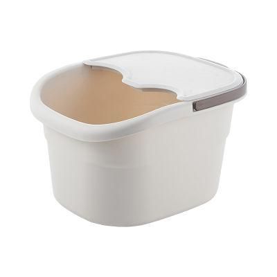 Portable Household Thickened Plastic Sauna Foot Bath, Portable Foot Bath, Reflexology Foot Bath