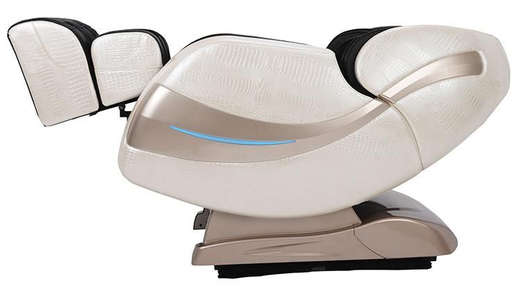 OEM SL Track Luxury Electric Infrared Heat Shiatsu Masaje 3D Zero Gravity Jade Massage Chair with Bluetooth Music