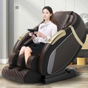 2021 Hot Sell Music Zero Gravity Shiatsu Full Body Massage Machine Heated Electric Massage Chair