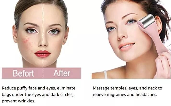 Face Massager Roller 3D Roller Arm Eye Nose Massager Facial Massage Tool for Skin Care