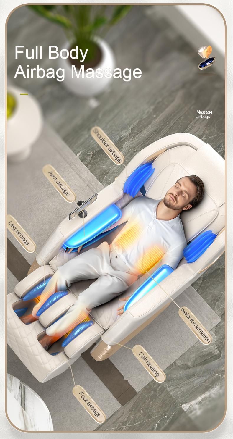 2022 Best Seller Sofa 3D Low Price Heated Electric Zero Gravity Full Body Shiatsu Recliner Massage Chair