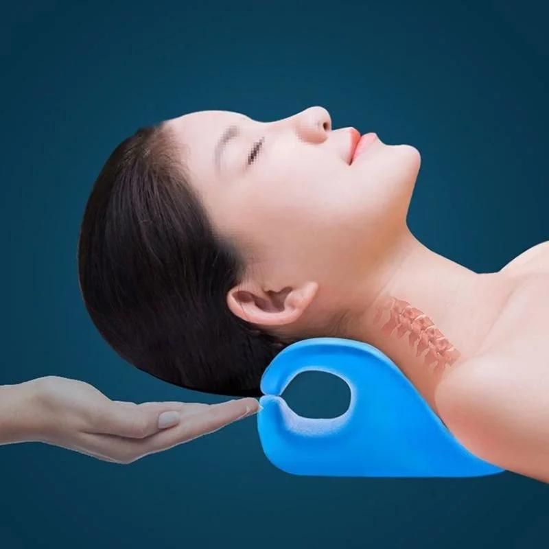 Portable Cervical Traction Neck Corrector Pillow for Relieve Cervical Pain