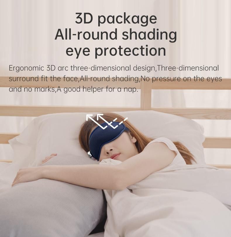 One Mask Cold and Hot Ice Mask Heat Eye Mask 3D Sleep Shade Smart Steam Eye Mask Massage Eye