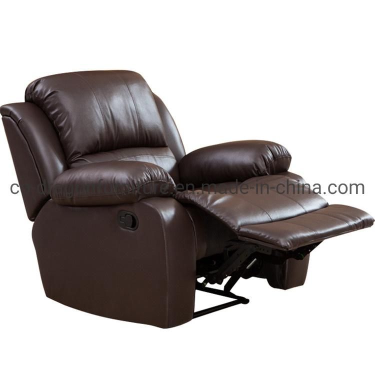 Modern High Back Adjustable Leisure Massage Chair Sets with Leather