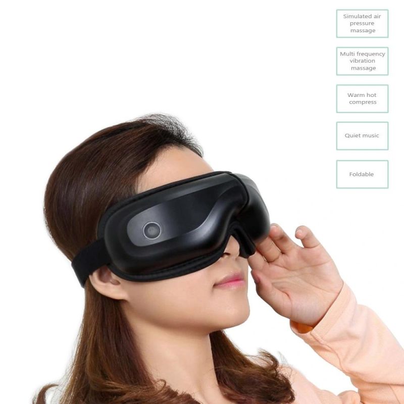 Customized Intelligent Portable Eye Massager with Heat Music Function