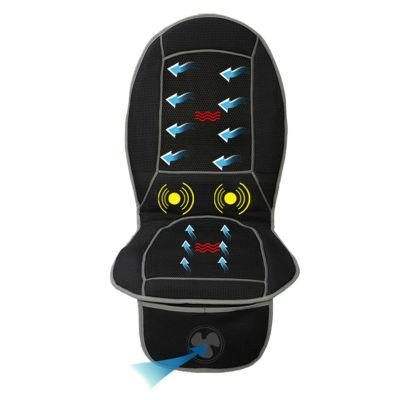 Electric Cool-Heating-Vibrating Massage Mattress Back Shiatsu Car Seat Massage Cushion