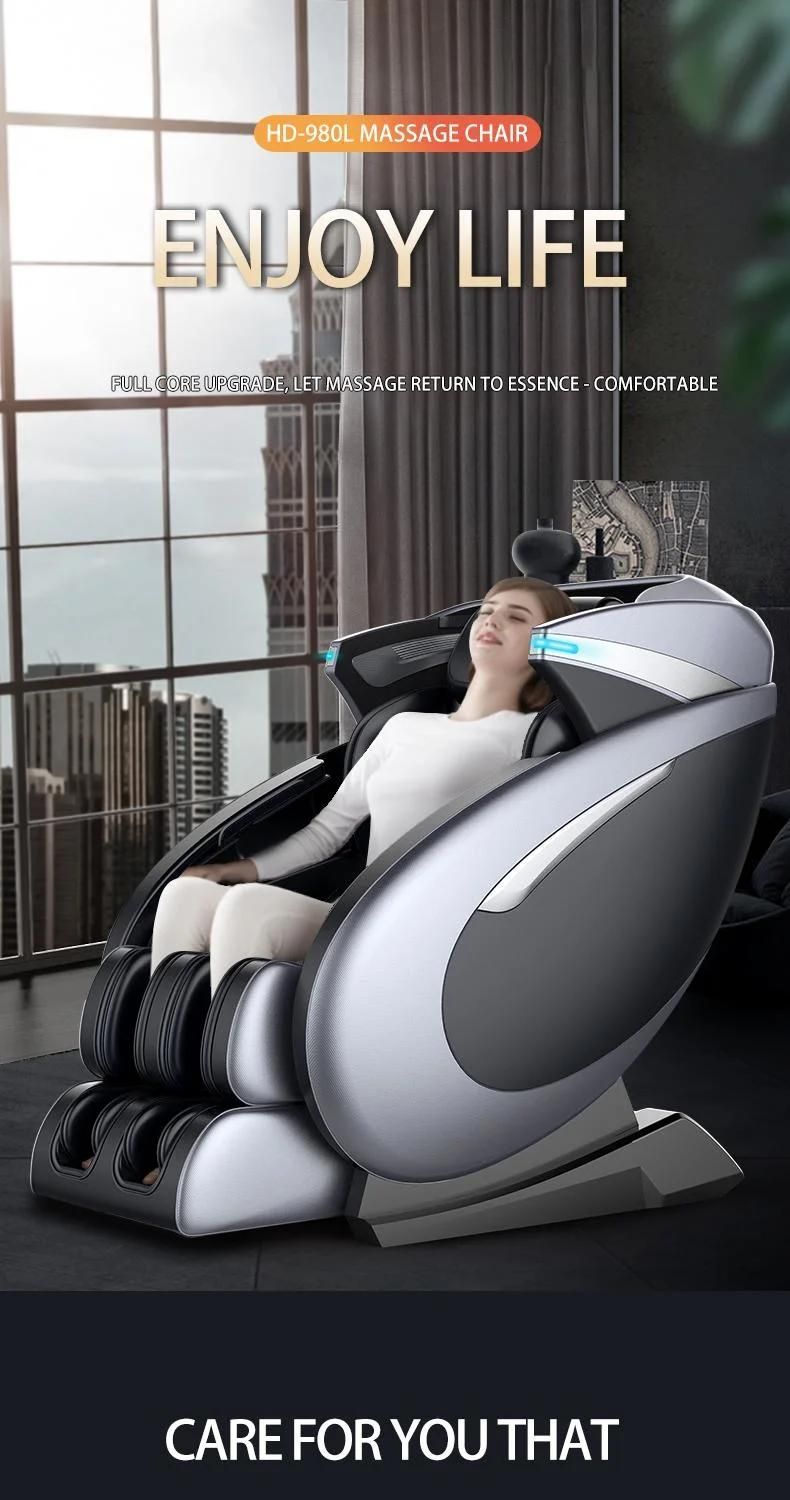 S&L Track Massage Chair 4D Zero Gravity Full Body Massage Foot Massager
