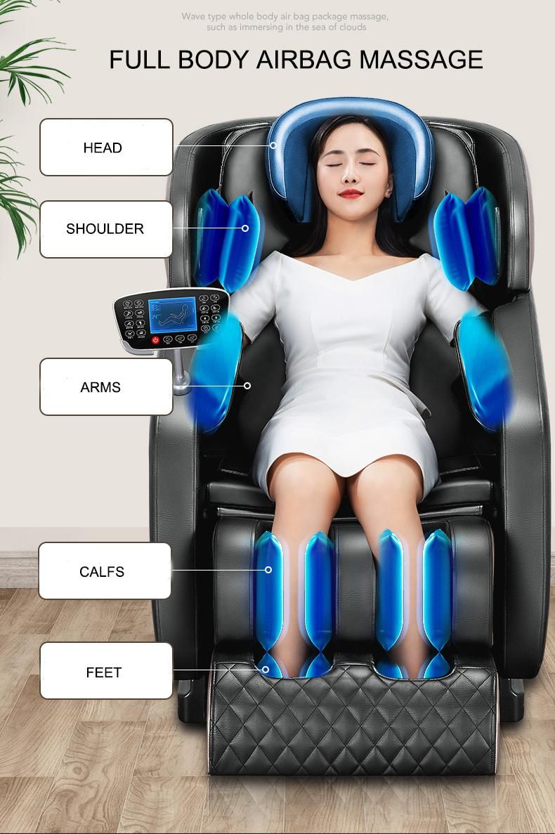 Zero Gravity Shiatsu Foot Massager Full Body Electric Massage Chair