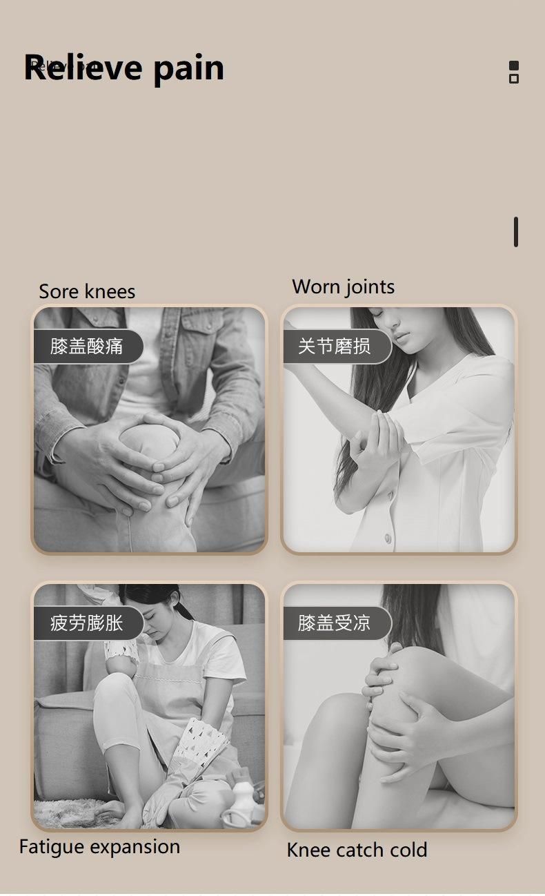 Wholesale Knee Joint Massager Knee Pain Massage Vibrator Knee Massager Pain Relief