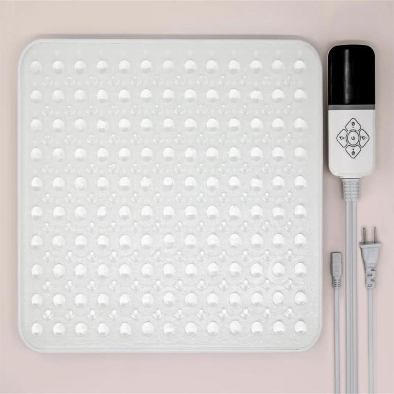 305mm*360mm Infrared Physiotherapy Electric Heated White Foot Warmer Massager (MR-MFW-6001)