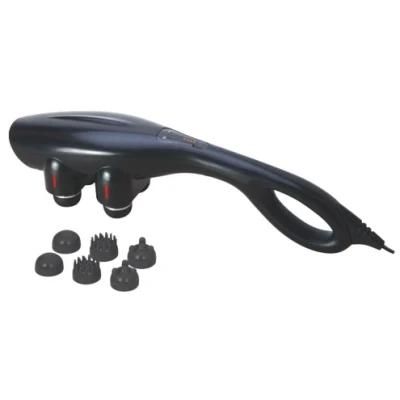 Kneading Dual Heads Handheld Massager with Infrared