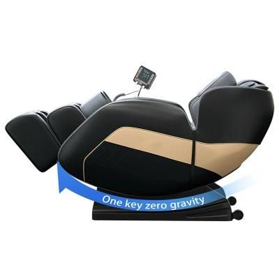 New Best Fashion 3D Zero Gravity Double SL-Shaped Full Body Massage Chair Massage Machine