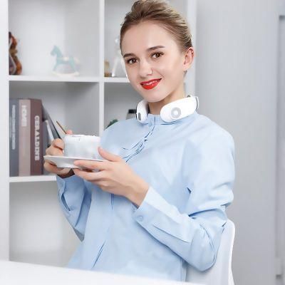 Hezheng Smart Portable Electric Wireless Neck Massager Infrared Physiotherapy Intelligent Shoulder Massager