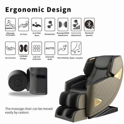 Massage Chair Full Body Modern Design with Extendable Foot Rest