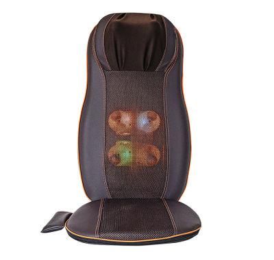 Electric Portable Vibrating Back Massage Seat Cushion Body Massager Mat with Heat