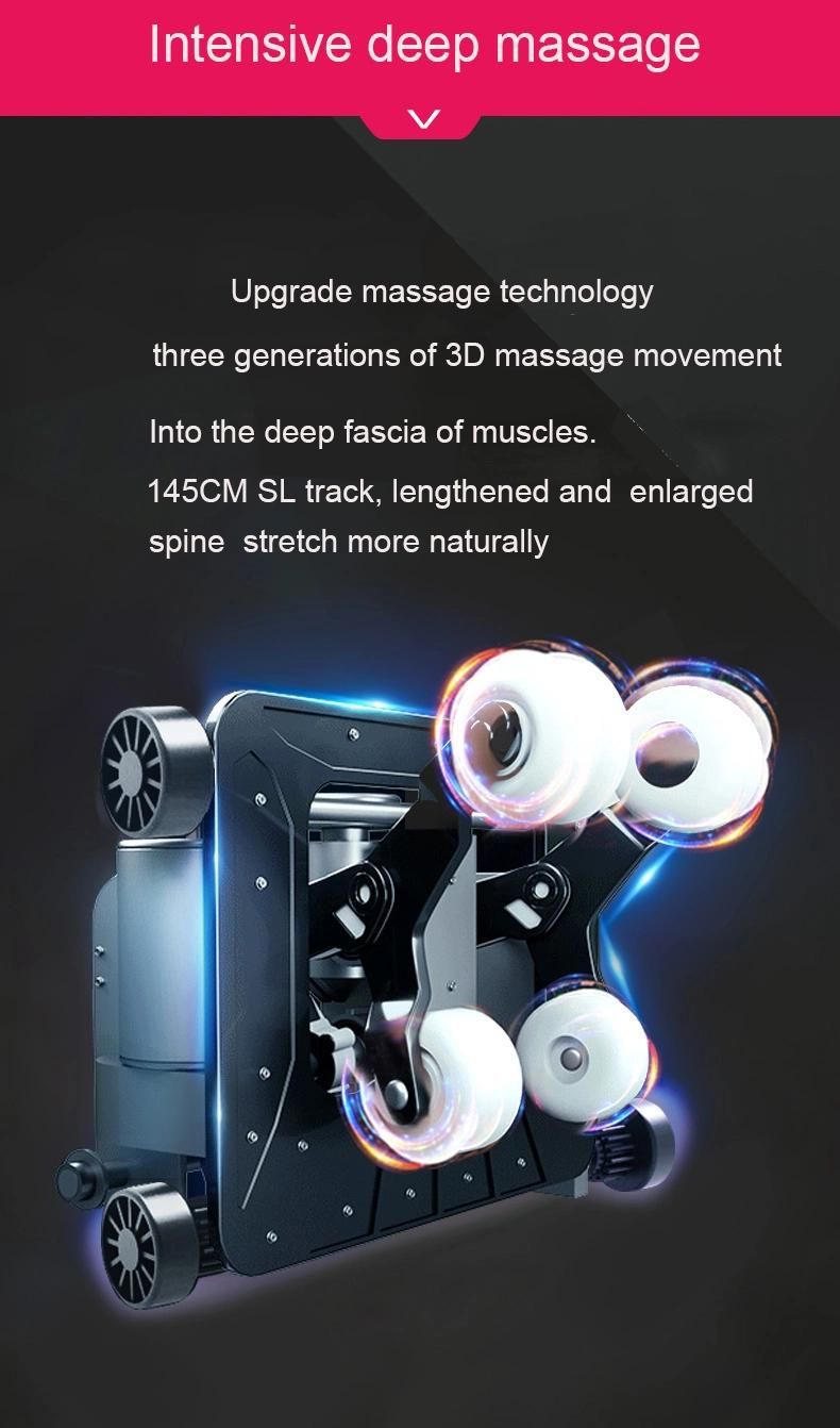 Ningde Crius C320L-Q11 Zero Gravity Recliner Electric Body Massage Machine Shiatsu 4D Full Body Foot Luxury Massage Chair