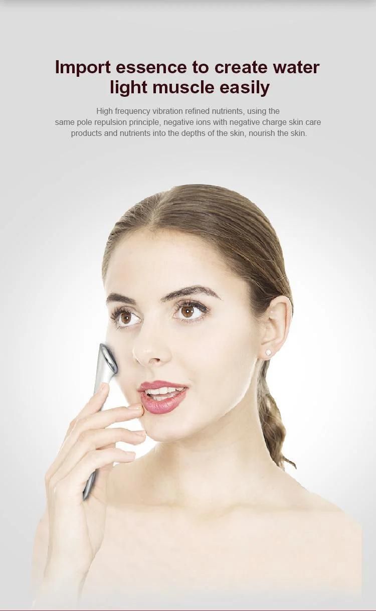 High Quality Care Facial Massager Electronic Beauty Instrument Skin Rejuvenation Ion Import Vibration Massage Instrument