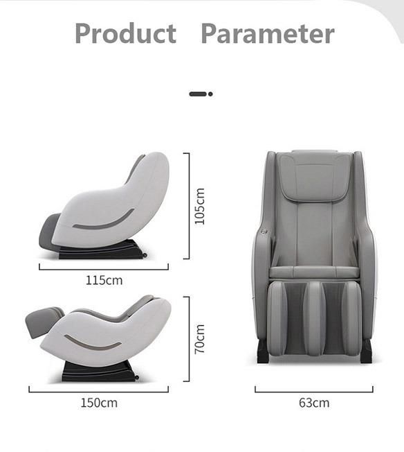 2022 Flexible Massage Chair Kneading Shiatsu Zero Gravity Reclining Relax Massage Chair