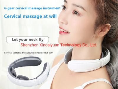 Powerful Manufacturer Electric Neck Massage Intelligent Remote Control Heating Smart Neck Massager