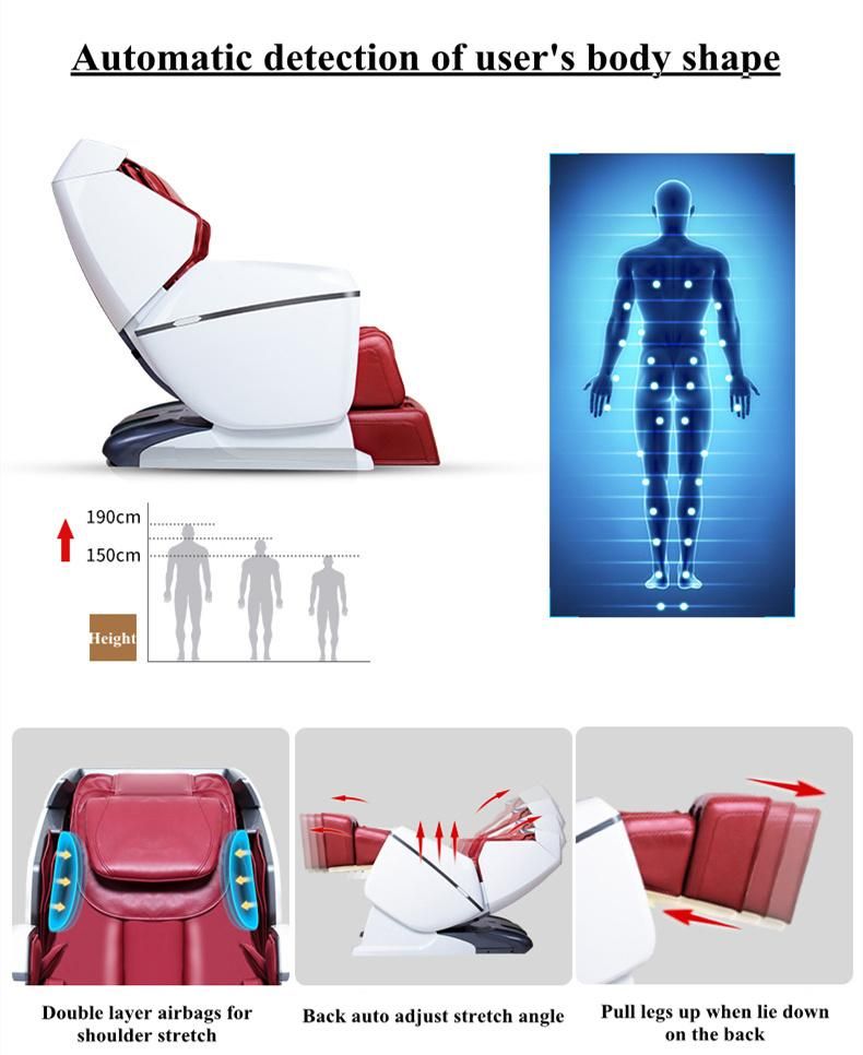 Zero Gravity Bluetooth Music SL Guide Office Massage Chair