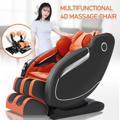 Home Use SL Track 4D Zero Gravity Best Shiatsu Recliner Massage Chair