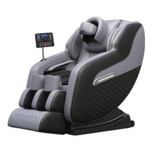 Luxury Spray Painted Zero Gravity Two Control System Full Body Air Massage Chair Music L Shape Track Massage Sofa