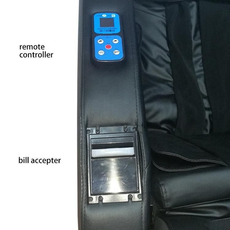 Electric Commercial Use Coin or Bill or Both Operated Airport Vending Machine Massage Chair