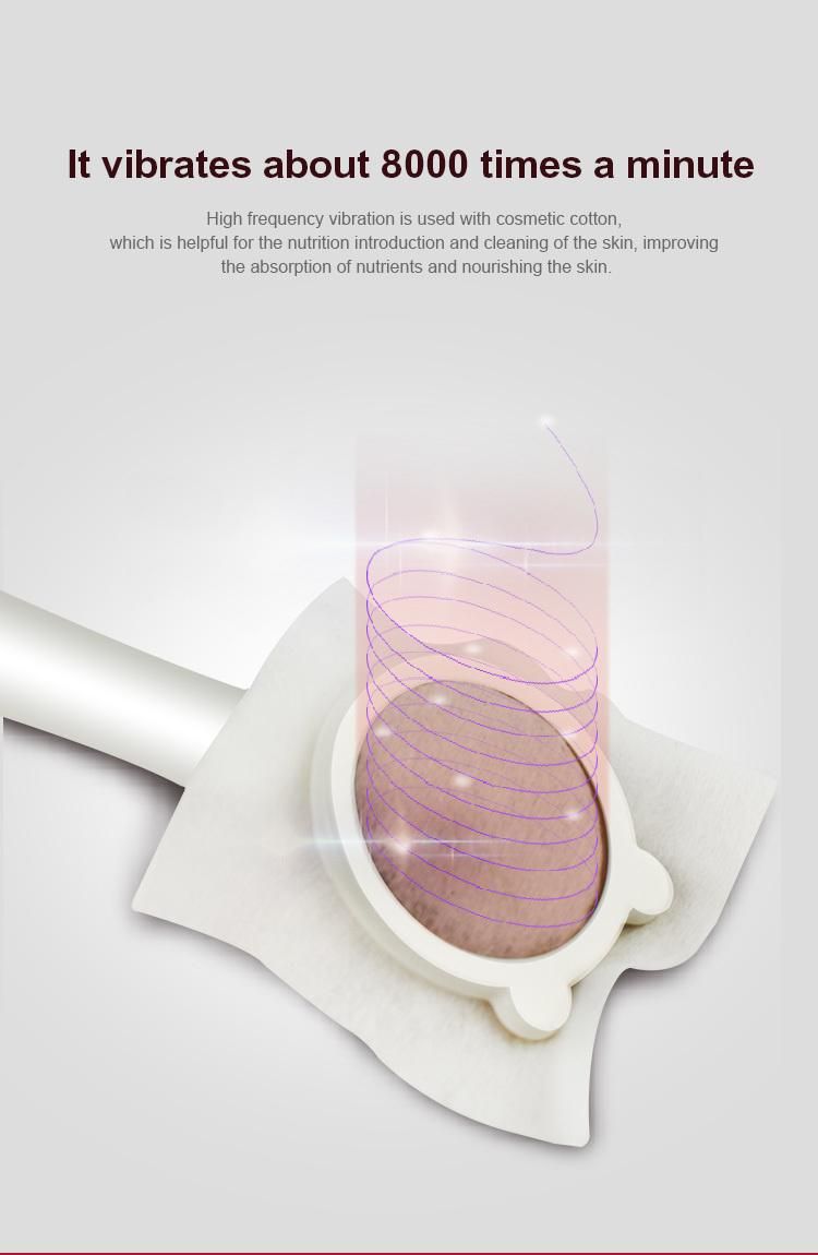 Smart Facial Cream Fast Absorption Ion Microcurrent Vibrate Face Massager