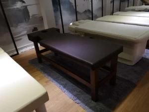 Wooden Massage SPA Bed Salon Furniture for Sale (D09B)