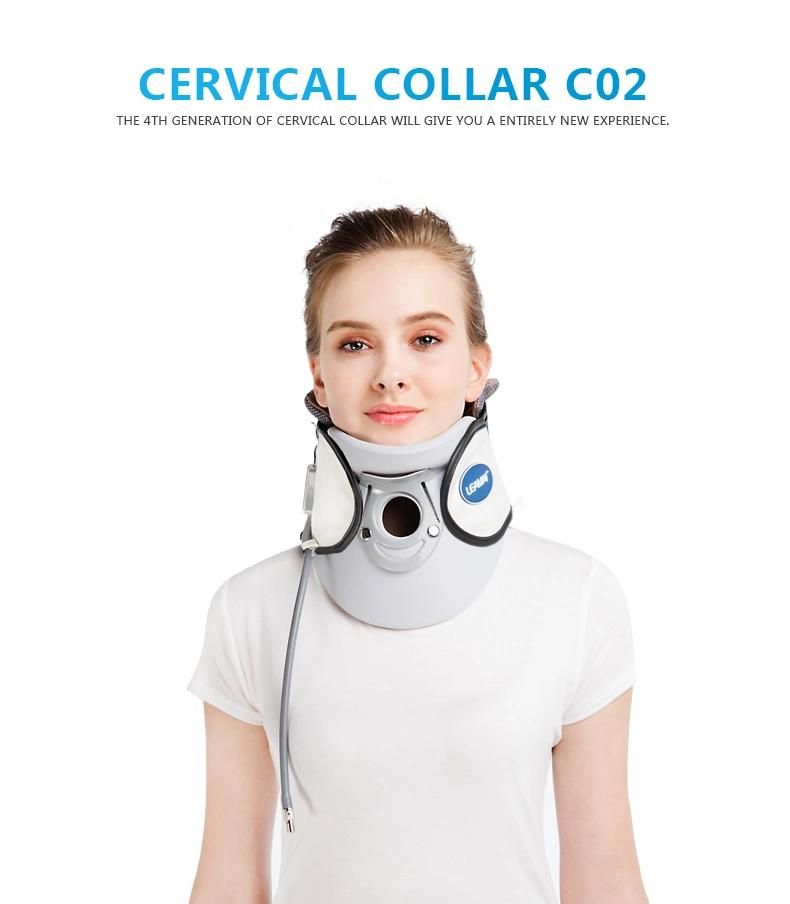 Cervical Neck Traction Device LED Neck Massager