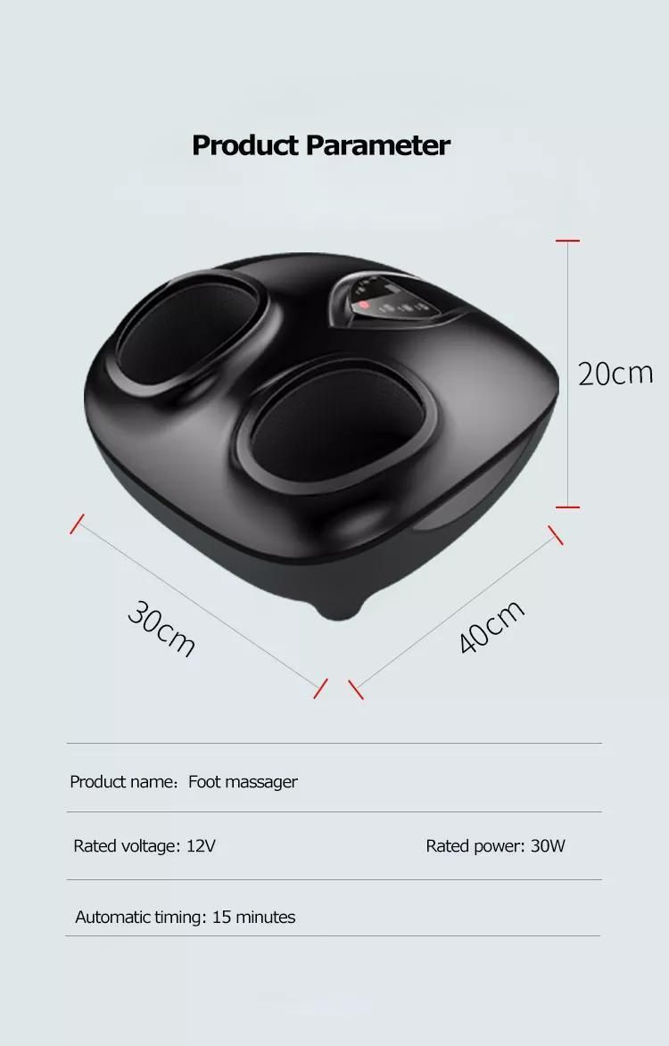 Manufacture Wholesale Popular New Products Deep Kneading Electronic Air Compression Foot Massager