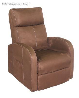 Heat Power Electric Air Leather Microfiber Recliner Lift Massage Chair