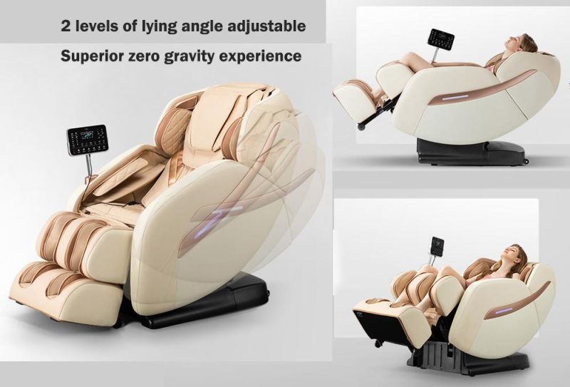 2022 New Luxury Home Electric Bluetooth SL Zero Gravity Shiatsu Body Massage Chair