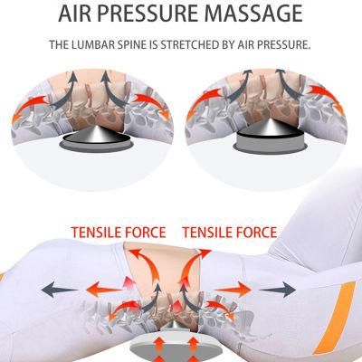 Hezheng New Product Air Pressure Back Stretcher Electric Pulse Portable Back Massage Machine Heating Waist Lumbar Massager