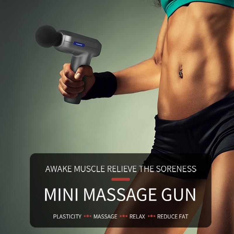 Hot Sale Handheld Mini Fitness Full Body Muscle Fascia Massage Gun with CE RoHS Certificate