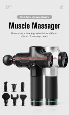 Super New Massager Products 30 Speed LCD Screen Massage Gun for Physical Therapy Recovery Full Body Deep Tissue Percussion Muscle