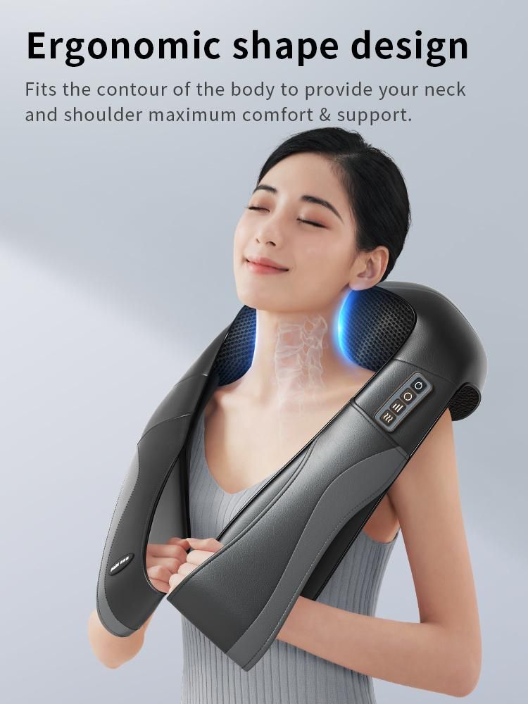 Professional Portable Intelligent Neck Massager Remote Control Neck Shoulder Massager