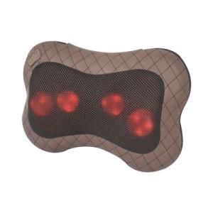 Factory Supply Multi-Function Electric Massage Pillow for Neck, Back, Shoulder, Waist, Leg Multi-Function Electric Massage Pillow