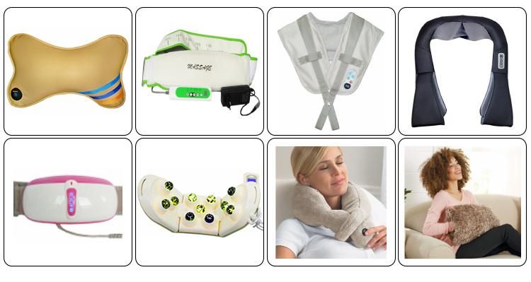 Electric Shiatsu Neck Shoulder Back Pain Massage Machine Equipment Heated Full Body Kneading Massager for Car and Home